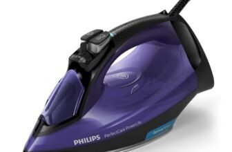 PHILIPS Plastic Perfect Care Power Life Steam Iron Gc3925/34,2400 Watts Up To 45 G/Min Steam Output,Optitemp Technology,Steam Glide Plus Soleplate,Drip-Stop And Shut-Off With No-Burns Guaranteed